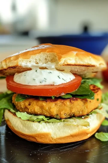 Leckere Low Carb Burger Brötchen mit herzhaften Patties