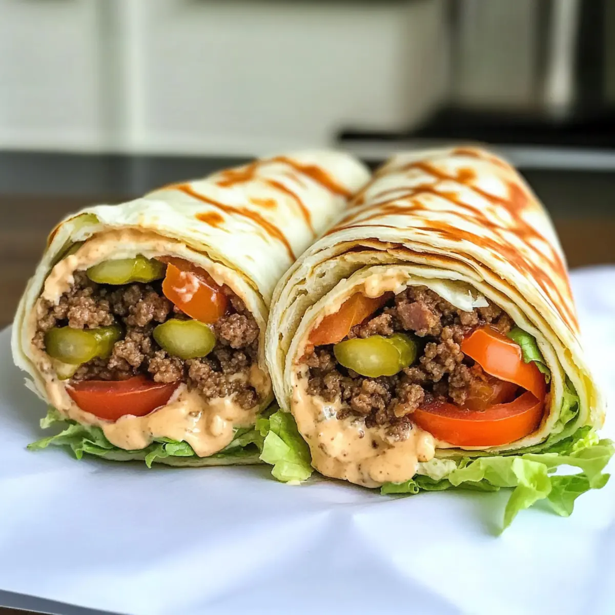 Low Carb Big Mac Rolle p1pss8