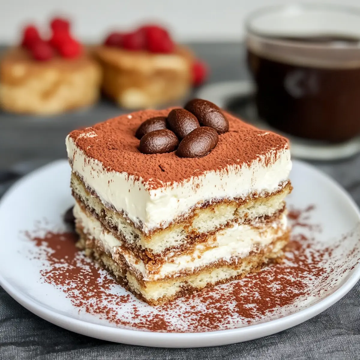 Niedrigcarb Tiramisu