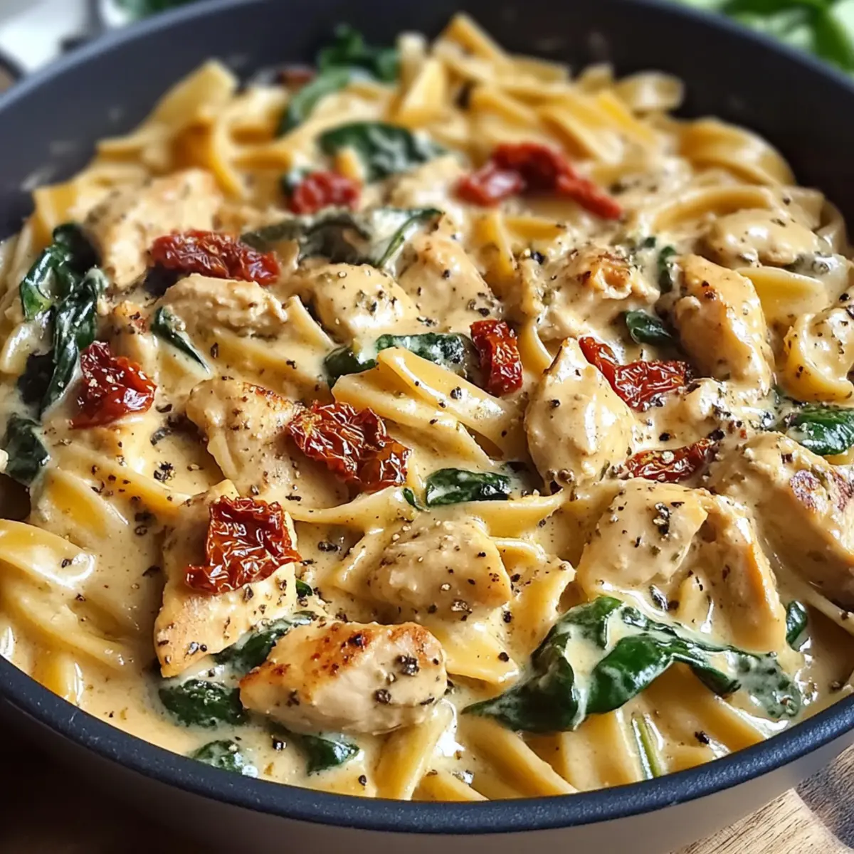 Heirate Mich Hähnchen-Pasta Rezept