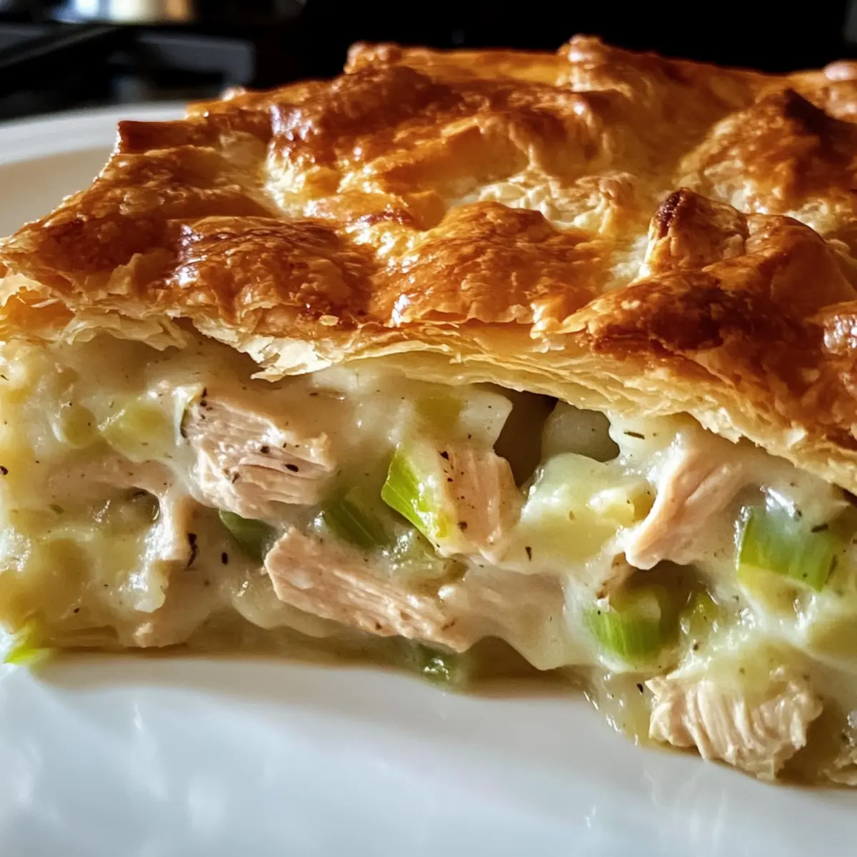 Hähnchen- und Lauchpastete von Mary Berry Zutaten: - 2 Hähnchenbrustfilets, gekocht und gewürfelt - 1 Lauchstange, in Ringe geschnitten - 2 EL Butter - 2 EL Mehl - 300 ml Hühnerbrühe - 150 ml Sahne - 1 TL getrockneter Thymian - Salz und Pfeffer nach Geschmack - 1 Blatt Blätterteig - 1 Eigelb, zum Bestreichen Anleitung: 1. Heizen Sie den Ofen auf 200 Grad Celsius vor. 2. In einem großen Topf die Butter schmelzen und den Lauch darin weich dünsten. 3. Das Mehl hinzufügen und kurz anrösten. 4. Nach und nach die Hühnerbrühe und die Sahne einrühren, bis die Sauce dick wird. 5. Hähnchen, Thymian, Salz und Pfeffer hinzufügen und gut vermengen. 6. Die Füllung in eine Auflaufform geben. 7. Den Blätterteig darauflegen und die Ränder gut andrücken. 8. Mit Eigelb bestreichen und im Ofen 25-30 Minuten backen, bis der Teig goldbraun ist. 9. Vor dem Servieren kurz abkühlen lassen.