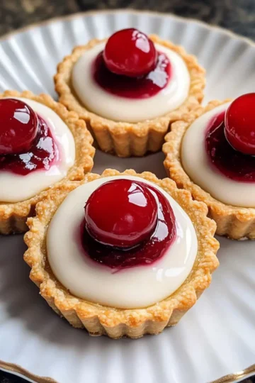 Mini-Kirsch-Bakewell-Tartlets
