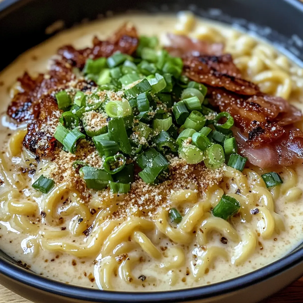 Miso Ramen Carbonara noozlb
