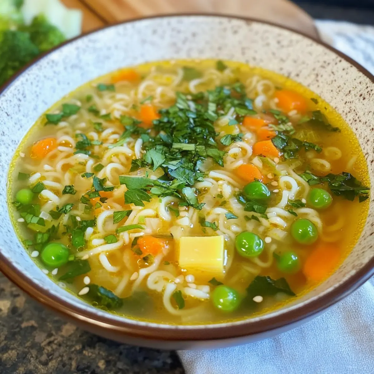 Nudelsuppe mit GemA¼se schnell einfach fazqzs