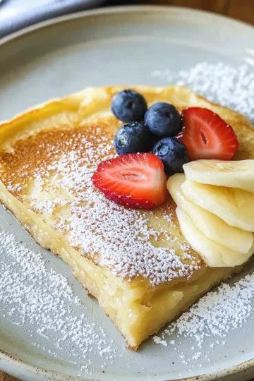 Ofenpfannkuchen - ganz einfaches Rezept