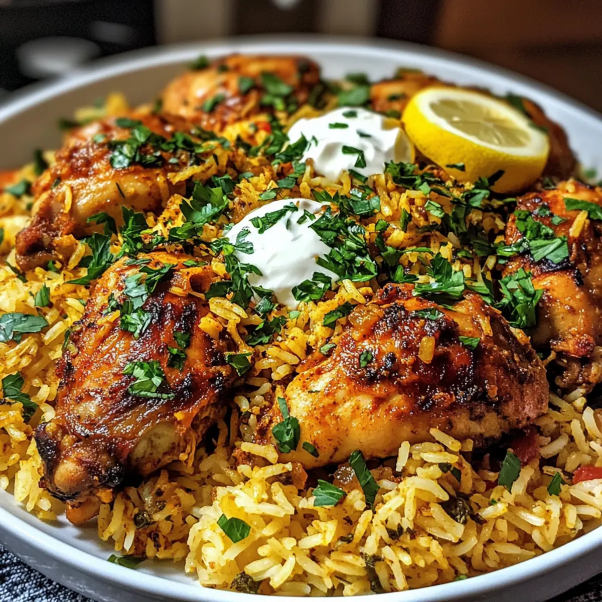 One Pot Shawarma Chicken And Rice fdridl