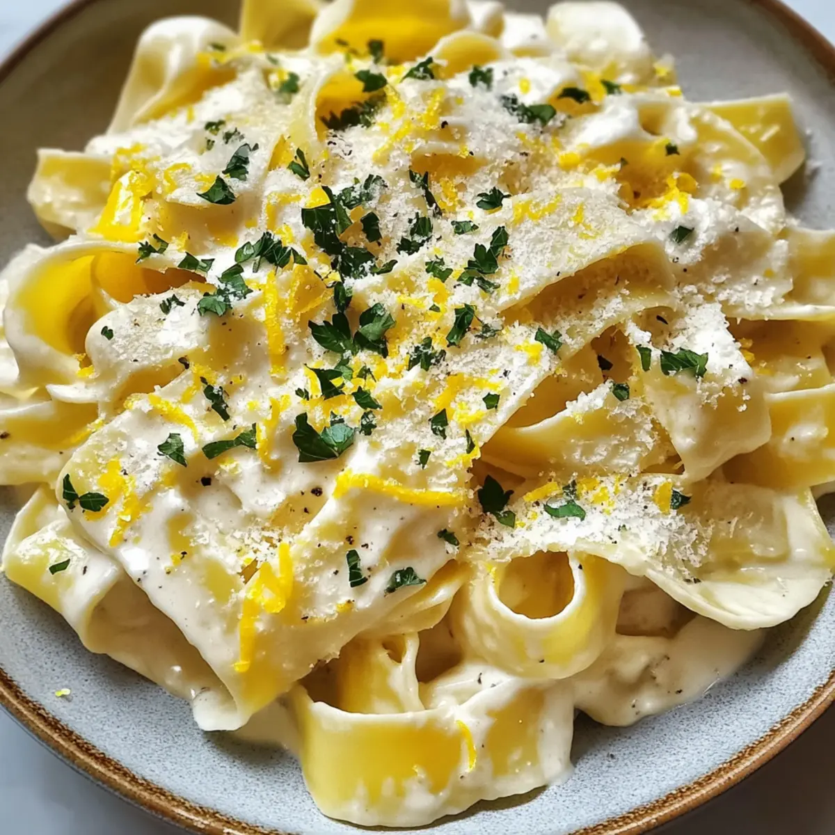 Pappardelle al Limone Creamy Lemon Pasta Recipe y9vl8u