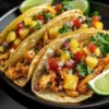 Ananas-Hühnchen-Tacos