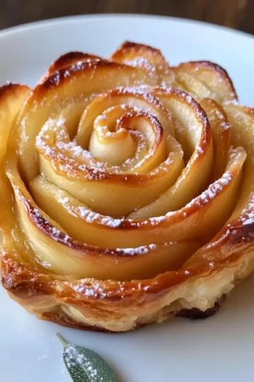 Blätterteig Apfelrosen Rezept Zutaten: - 1 Rolle Blätterteig - 2 Äpfel - 2 Esslöffel Zucker - 1 Teelöffel Zimt - 1 Esslöffel Zitronensaft - Mehl zum Ausrollen - Puderzucker zum Bestäuben Anleitung: 1. Ofen auf 190 Grad Celsius vorheizen. 2. Blätterteig ausrollen und in Streifen schneiden. 3. Äpfel entkernen und in dünne Scheiben schneiden. 4. Apfelscheiben mit Zucker, Zimt und Zitronensaft mischen. 5. Apfelscheiben auf den Blätterteigstreifen anordnen und aufrollen. 6. Rosen in Muffinförmchen setzen. 7. Im vorgeheizten Ofen 30 Minuten backen. 8. Mit Puderzucker bestäuben und servieren.