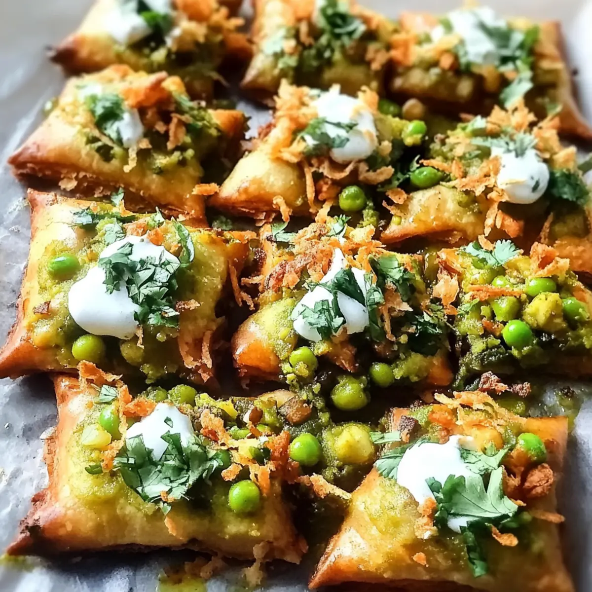 Puff Pastry Samosa Chaat Recipe sju2fr