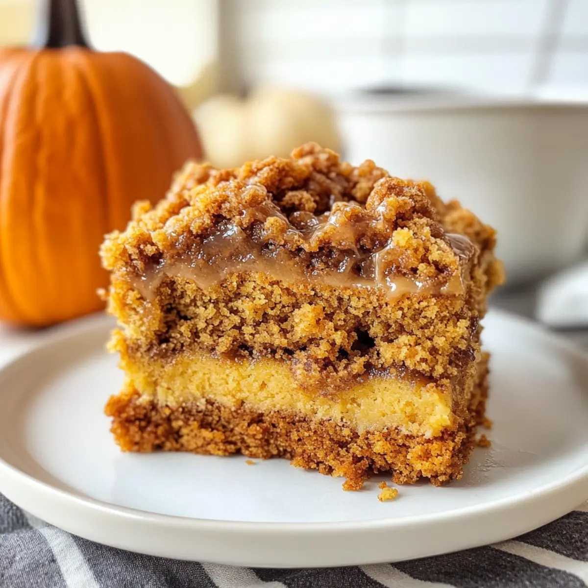 Pumpkin Streusel Coffee Cake rbye1a