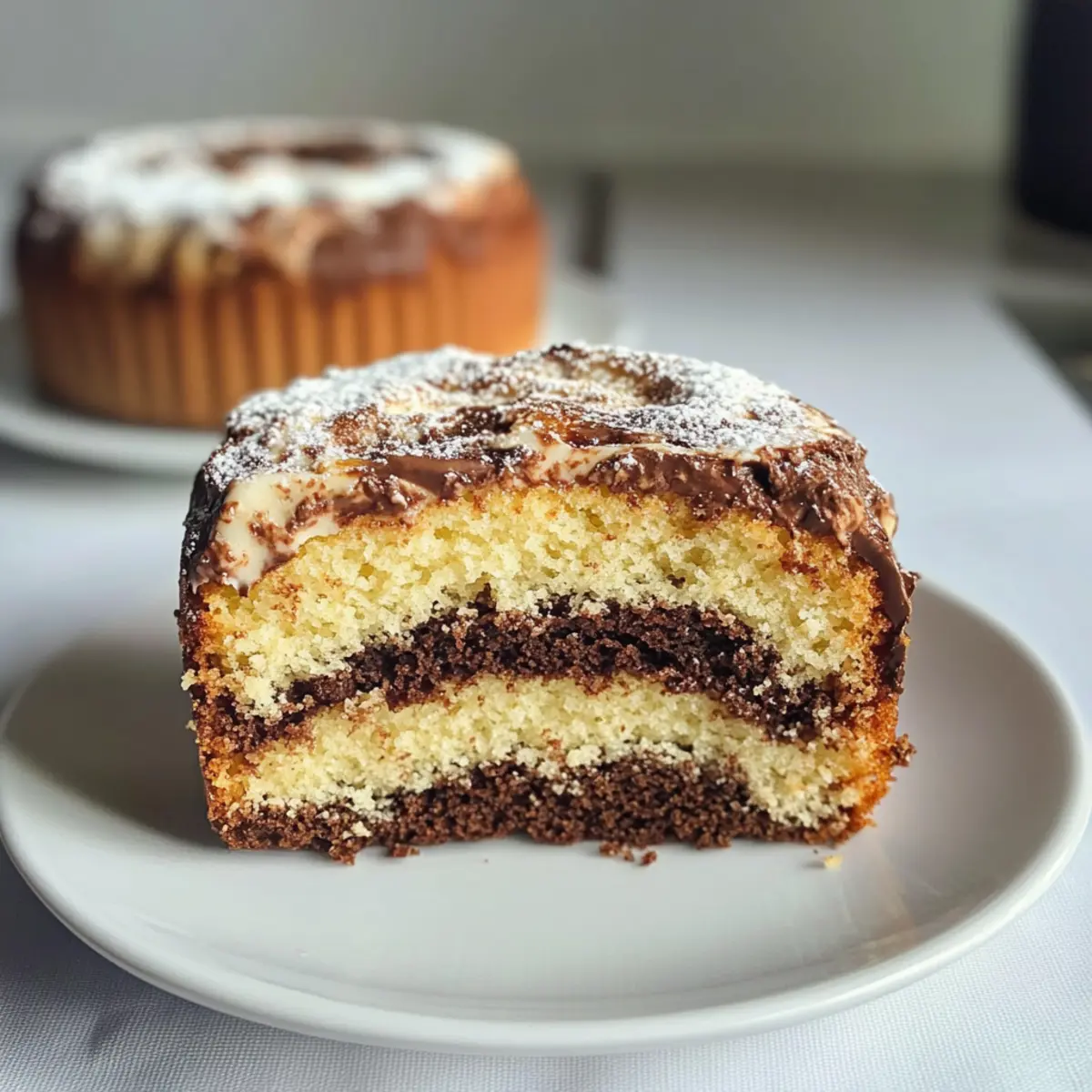 Saftiger Mandel Marmorkuchen Low Carb und glutenfrei vmuk6q