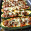Wurst Zucchini-Boote Rezept
