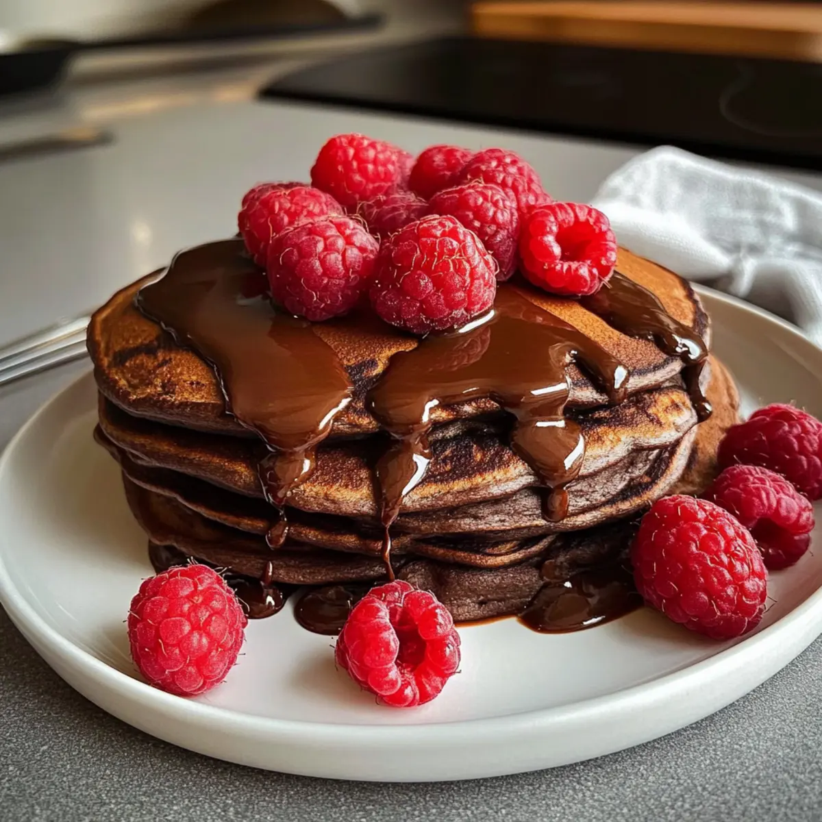 Schokoladen-Pfannkuchen