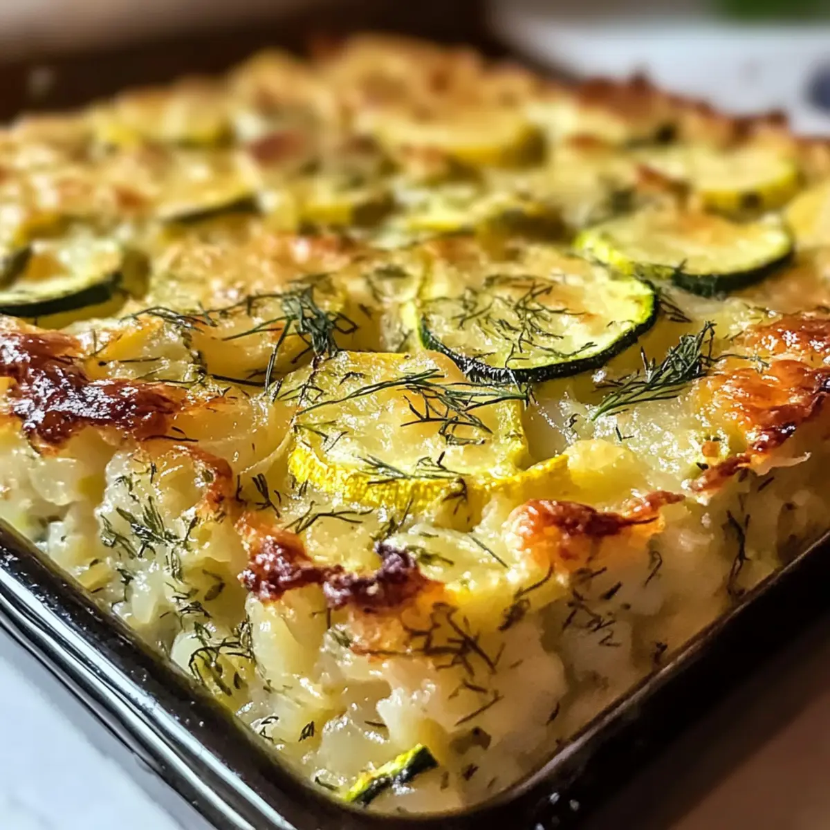 Simple Zucchini Dill Casserole Recipe kh3rri