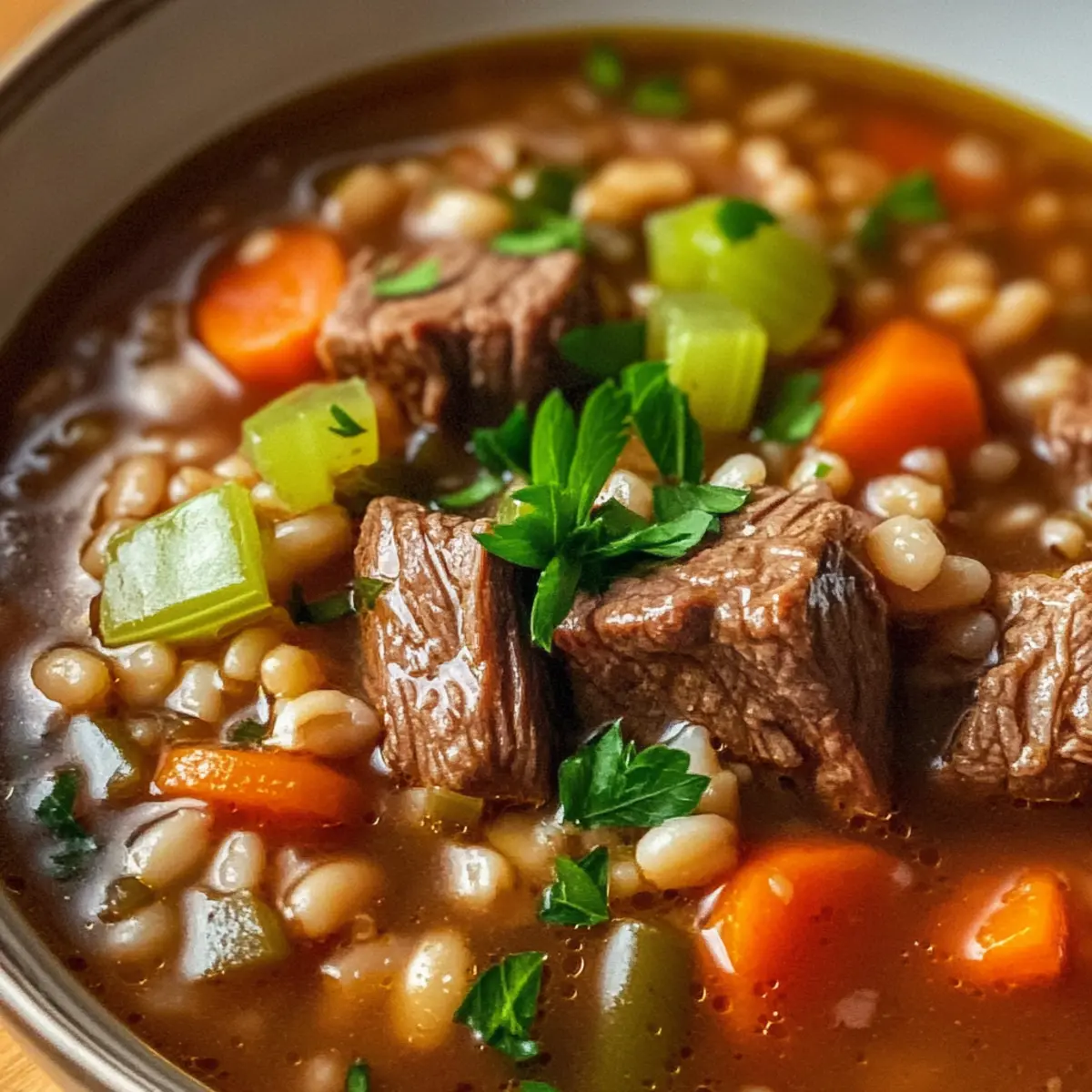 Slow Cooker Beef and Barley Soup bn0hdy