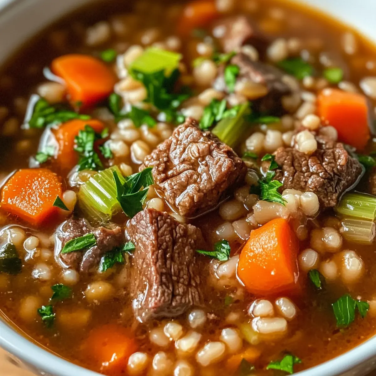 Slow Cooker Beef and Barley Soup utcn1s