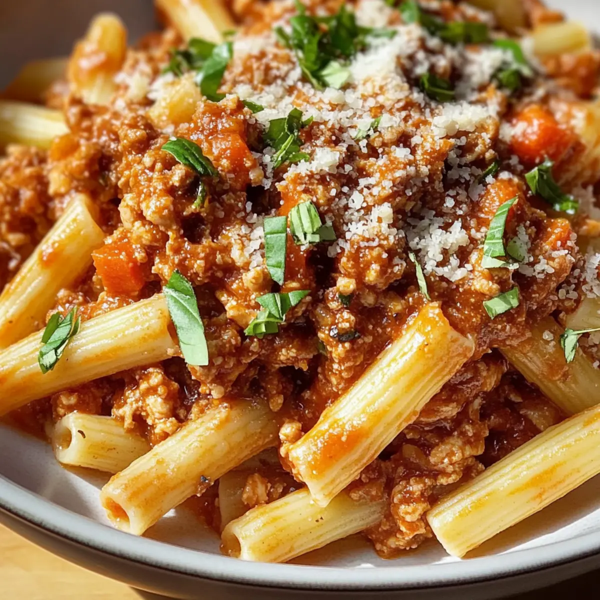 Slow Cooker Chicken Bolognese Pasta hdo7ch