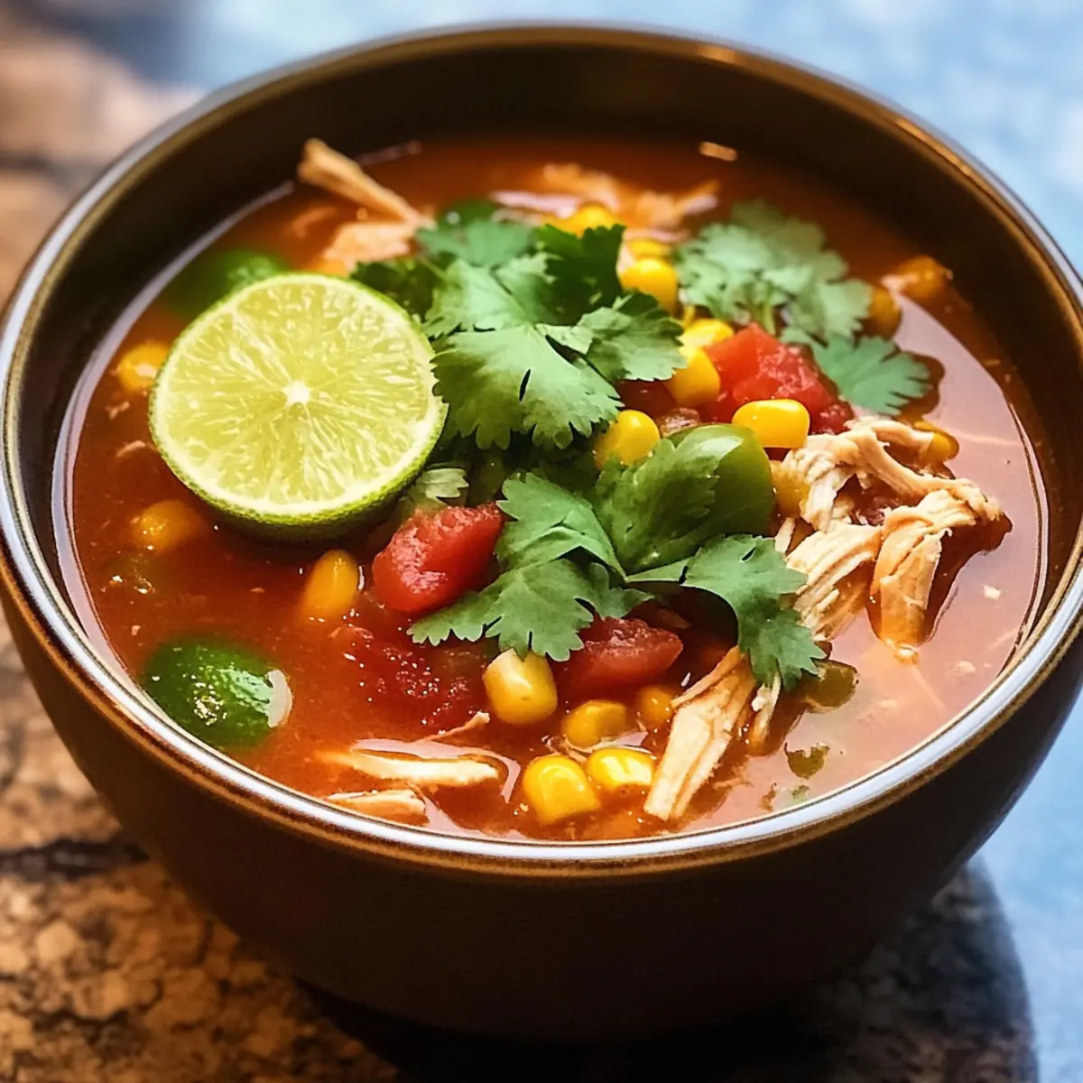 Slow Cooker Chicken Tortilla Soup m92kuz