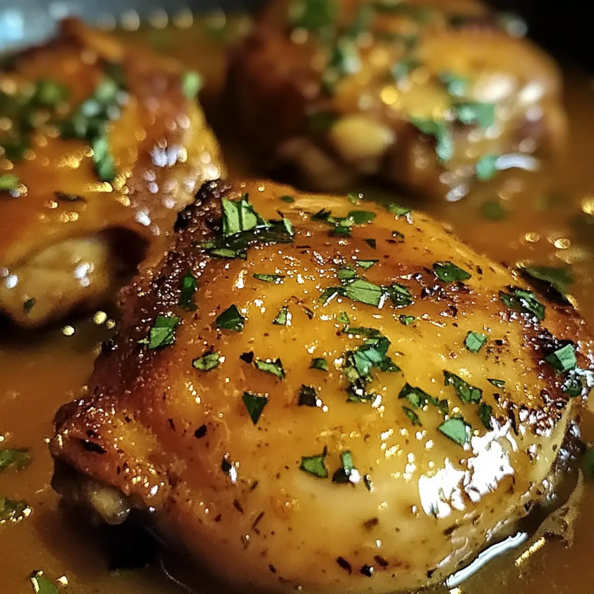 Slow Cooker Honey Mustard Chicken Thighs raw6i3