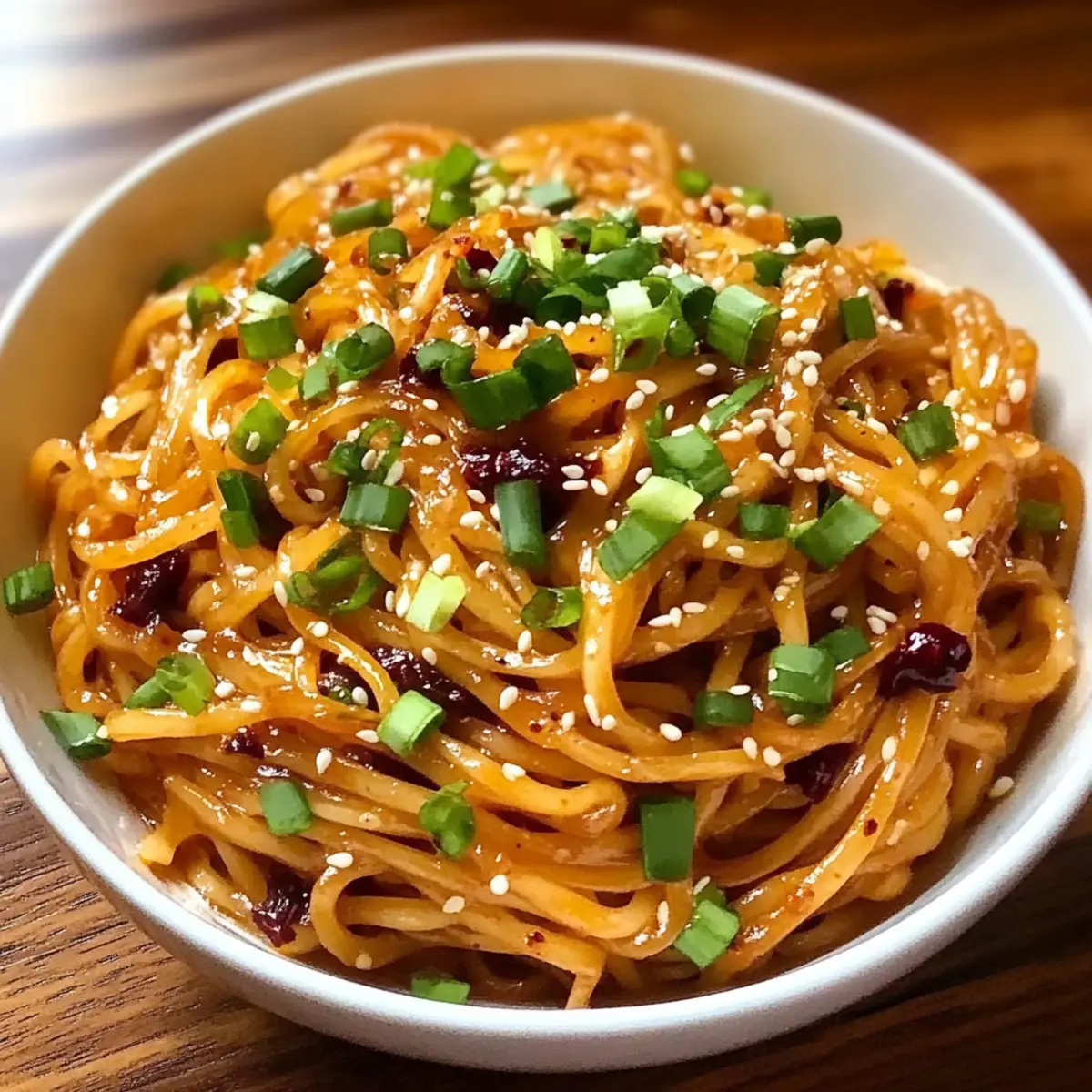 Spicy Garlic Chili Noodles ycstag