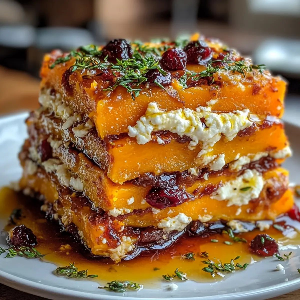 Süßkartoffel Butternuss-Kürbis Karotten Lasagne Rezept