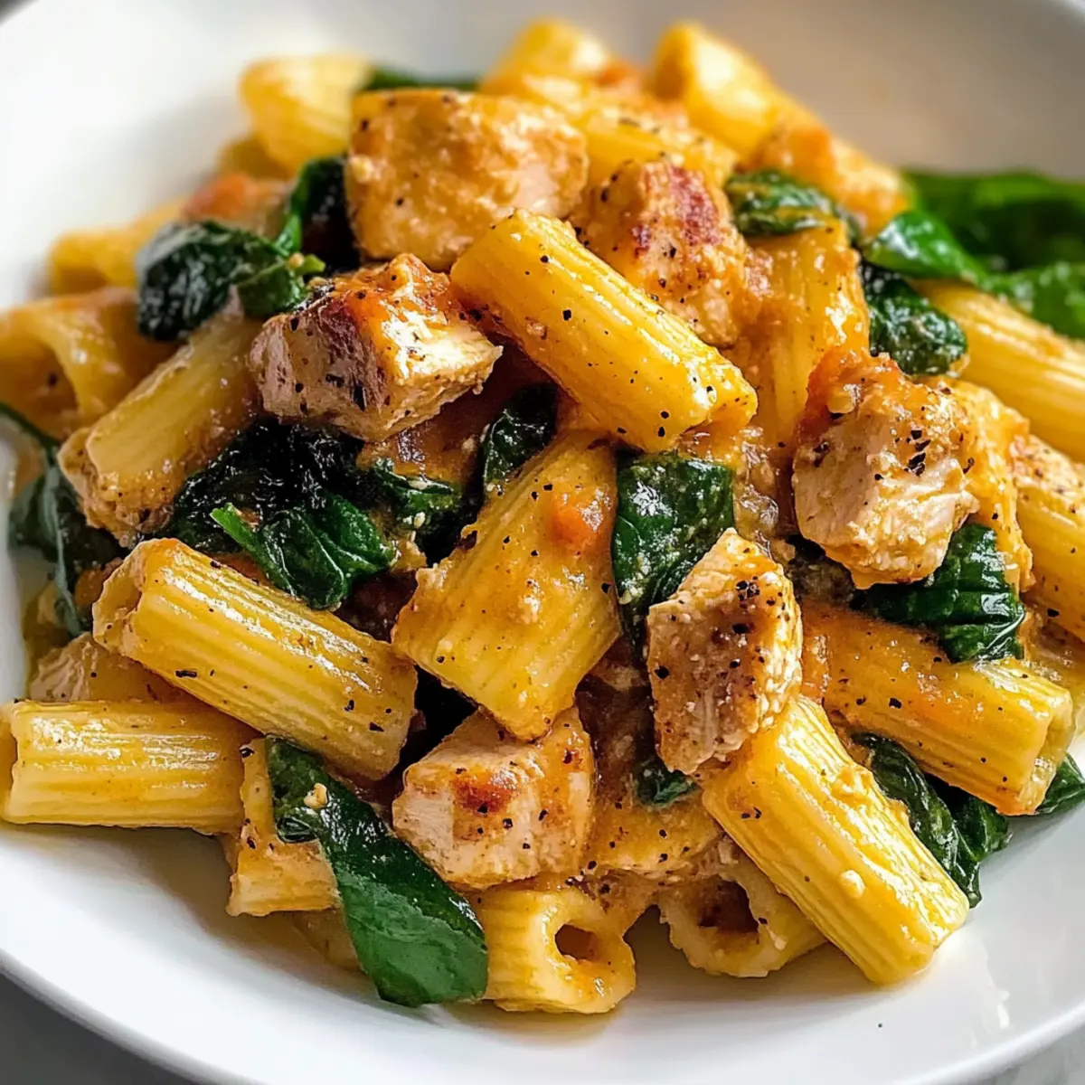 WA¼rzige toskanische HA¤hnchen Pasta Rezept mg2v1y