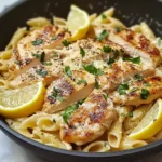 Cremige toskanische Hähnchen-Pasta Rezept in 30 Minuten