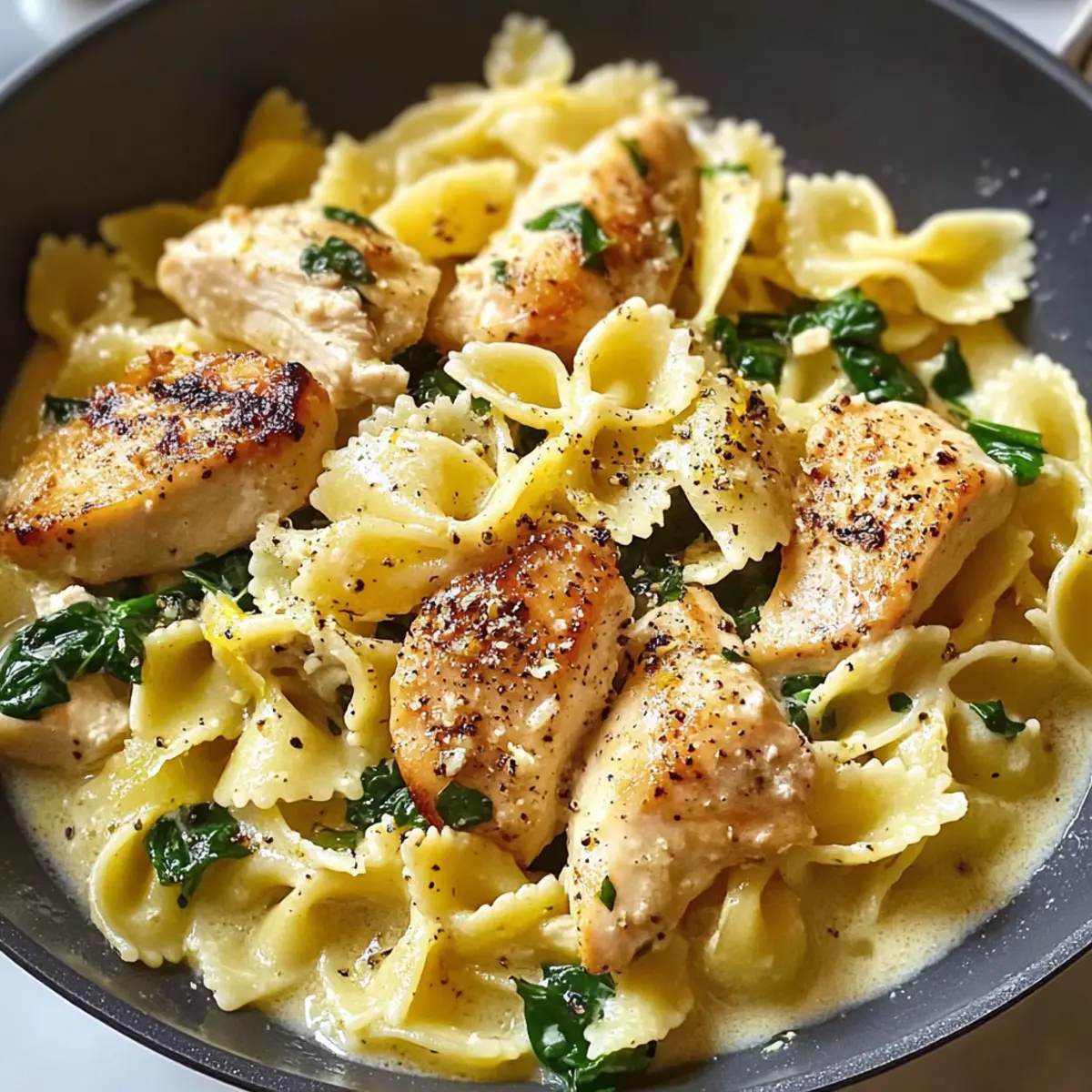 Zitronen HA¤hnchen Pasta Rezept tchr0r