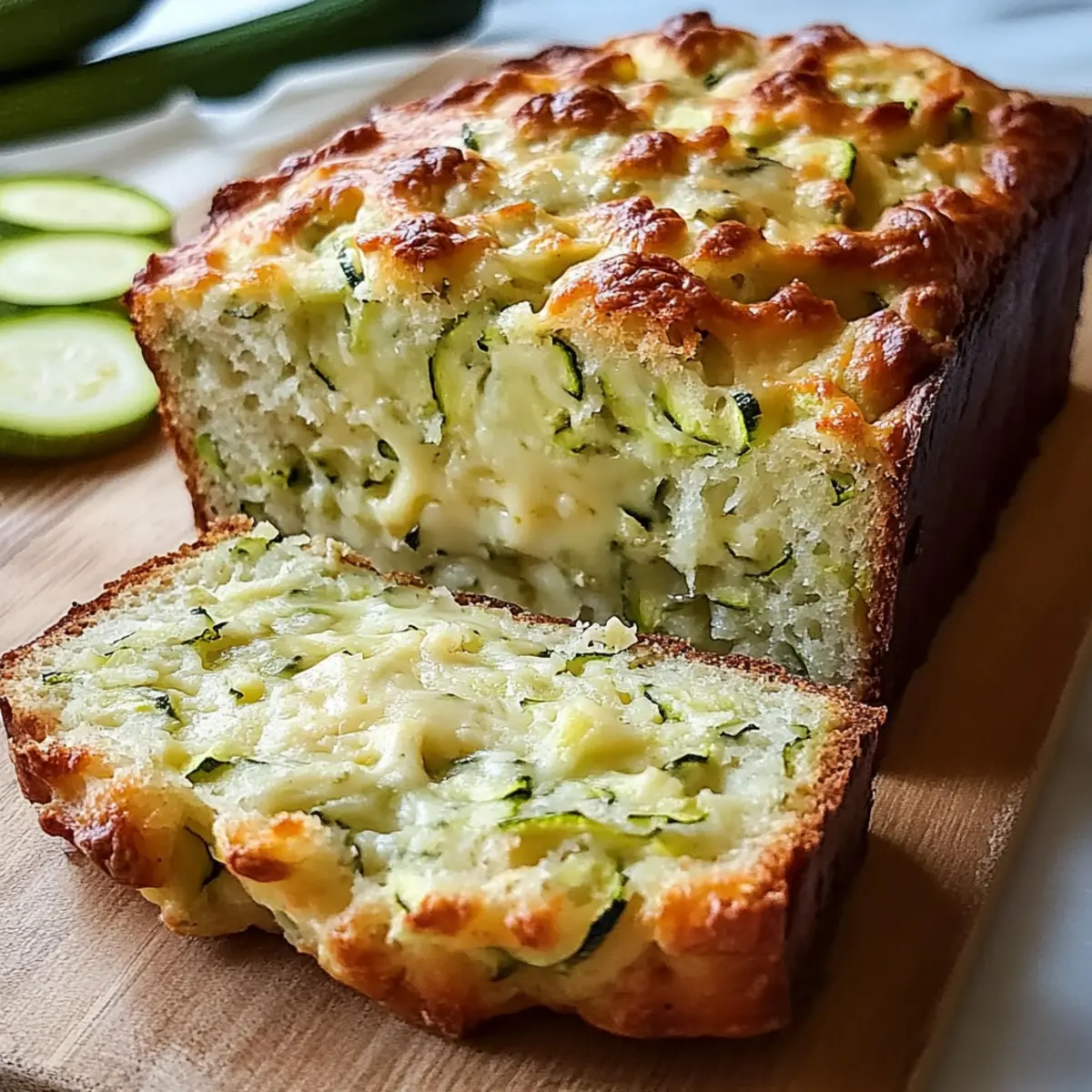 Zucchini Cheese Bread Recipe rmkacw