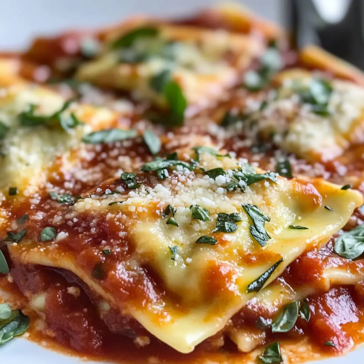 Zucchini Ravioli with Marinara Sauce Recipe c7awbg