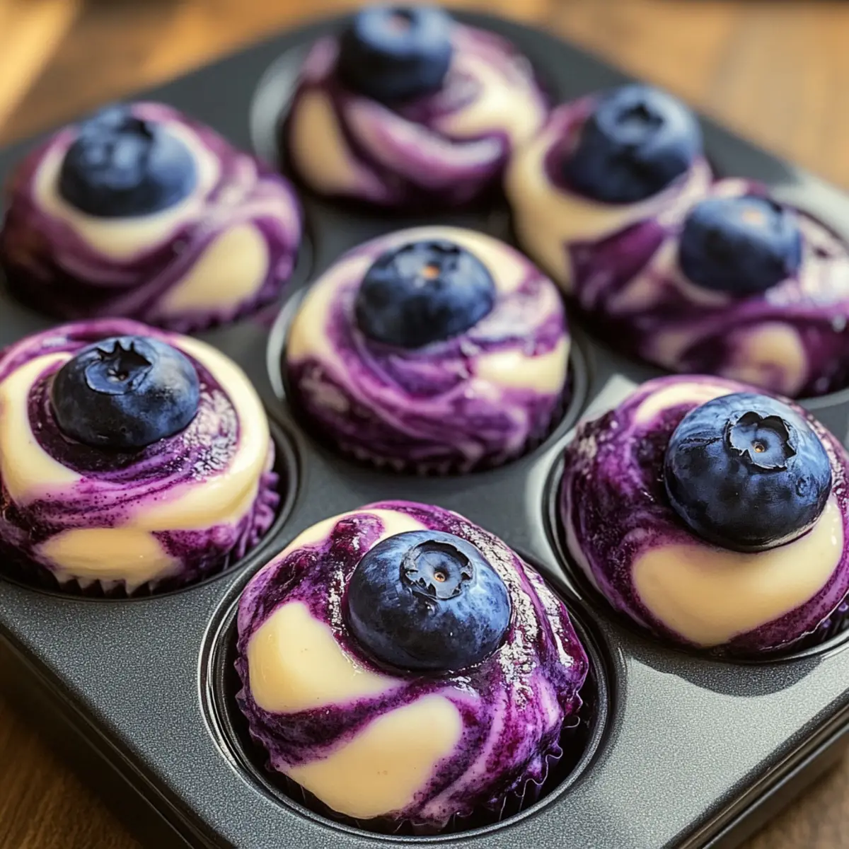 Blaubeer-Griechische-Joghurt-Bissen