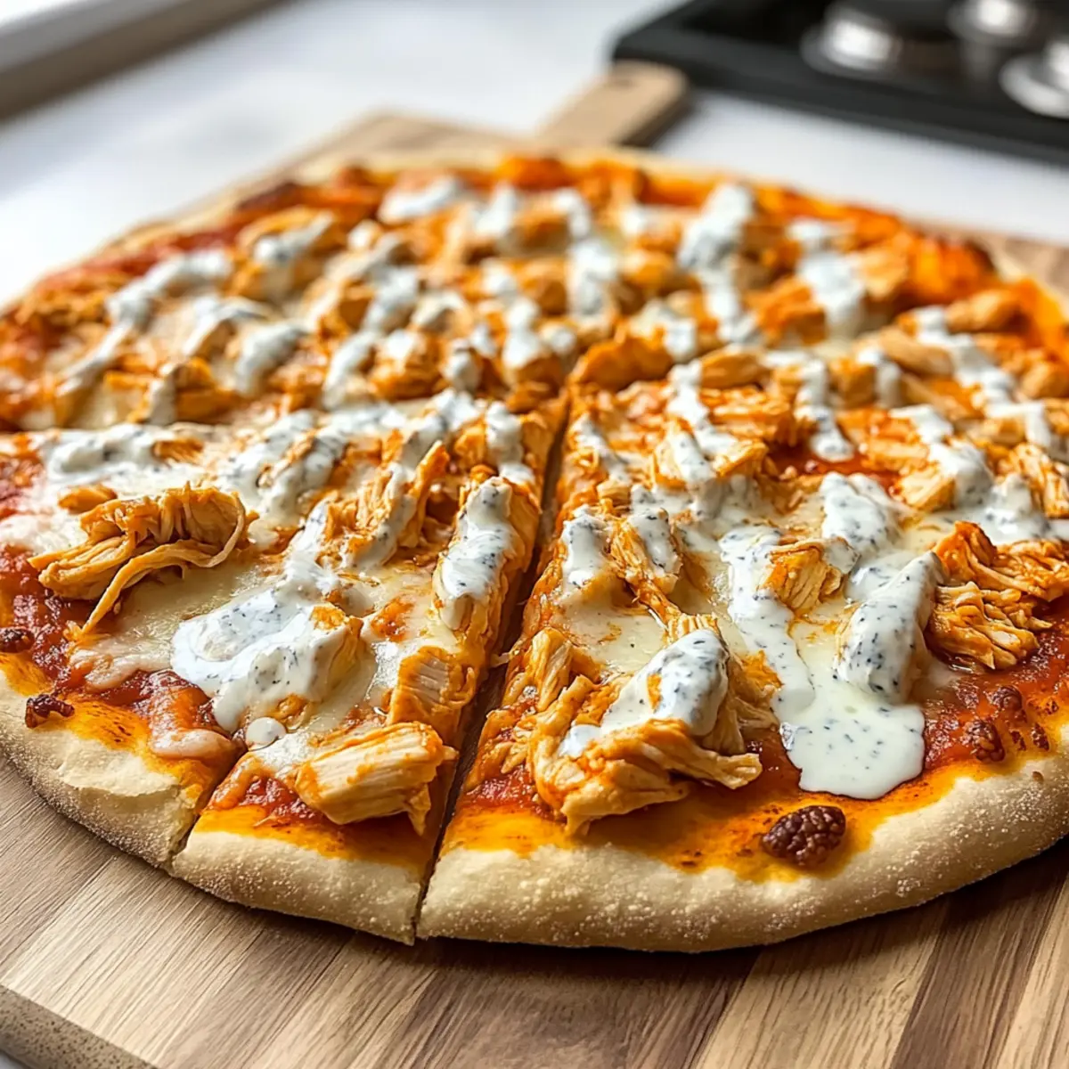 Buffalo Chicken Pizza etnv0m