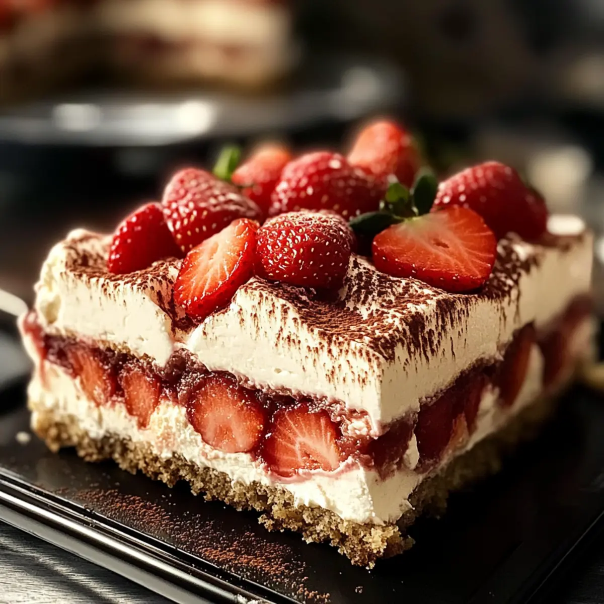 Erdbeer-Tiramisu