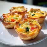 Pfannkuchen Mini Muffins für schnellen Genuss