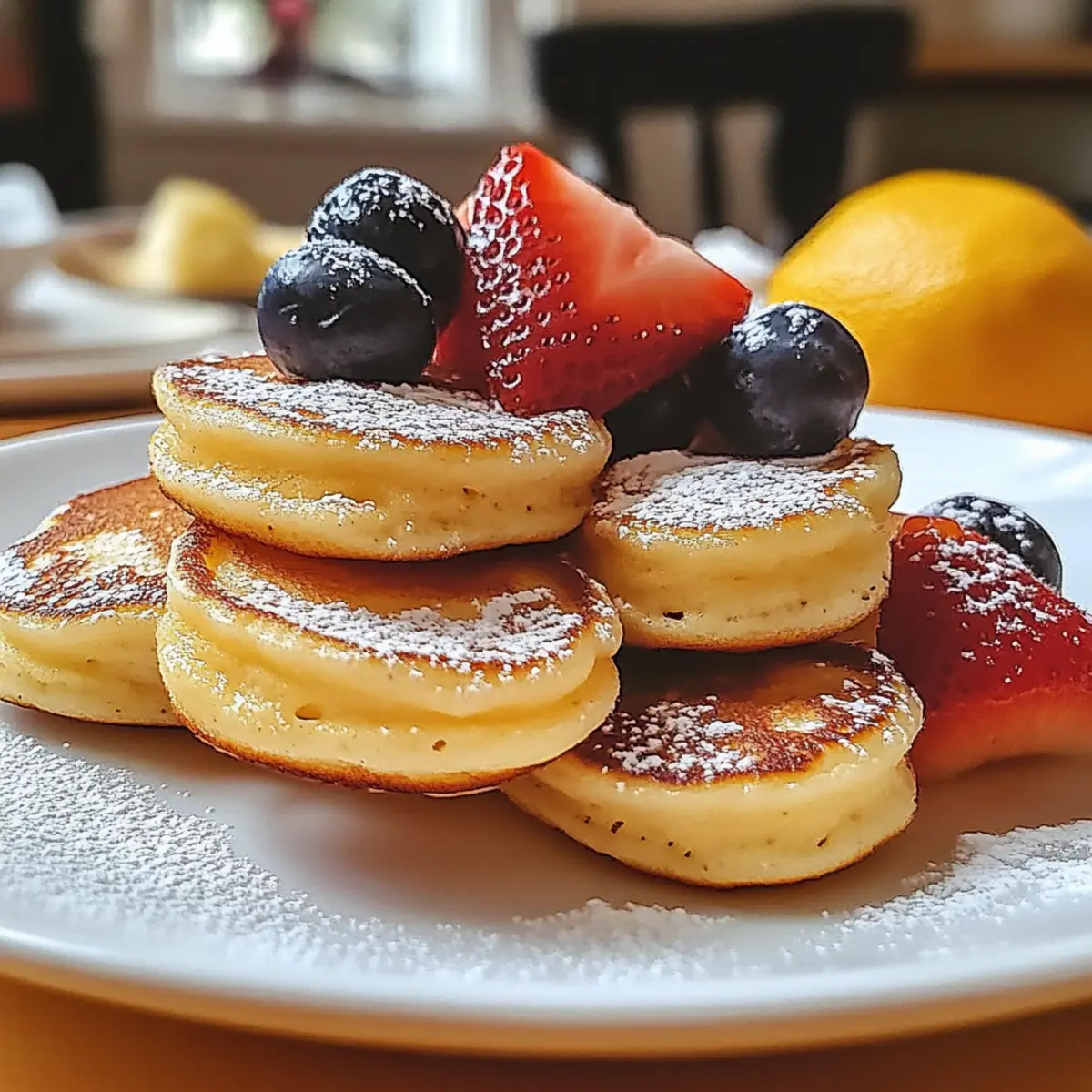 Mini deutsche Pfannkuchen Rezept