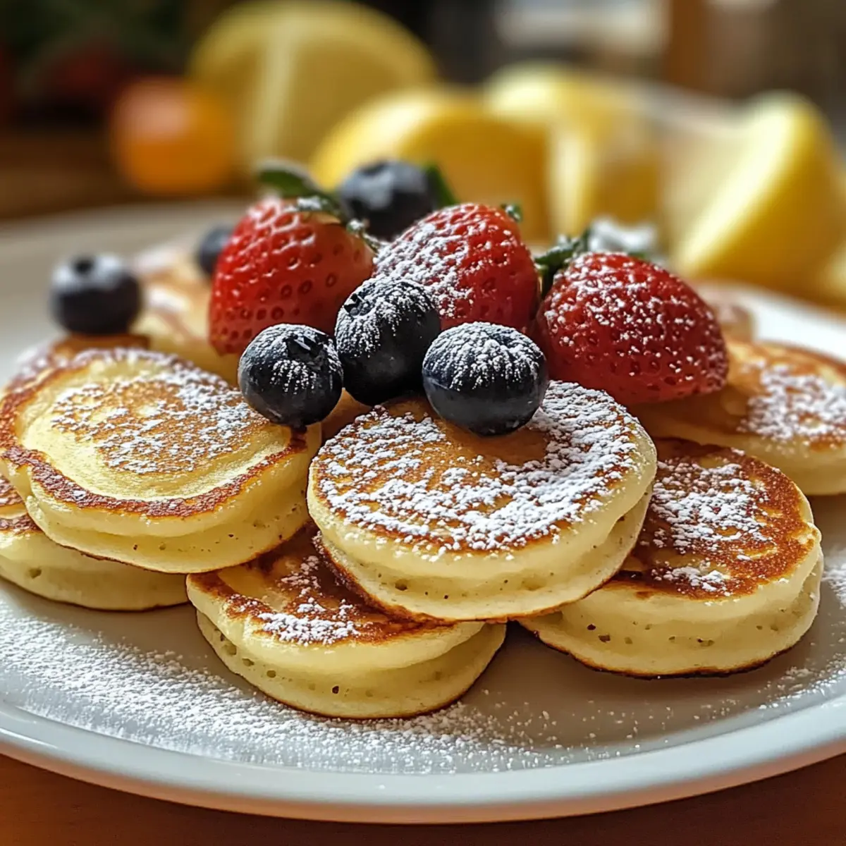 Mini deutsche Pfannkuchen Rezept saojsc