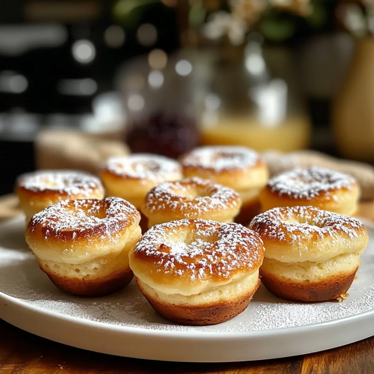 Pfannkuchen Mini Muffins