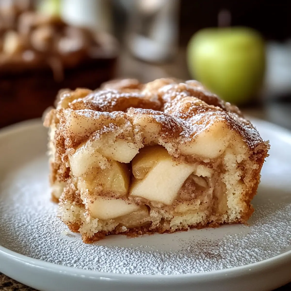 Saftiger Zimtschnecken Apfelkuchen l3zqeu