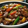 Chinesisches Pfeffersteak