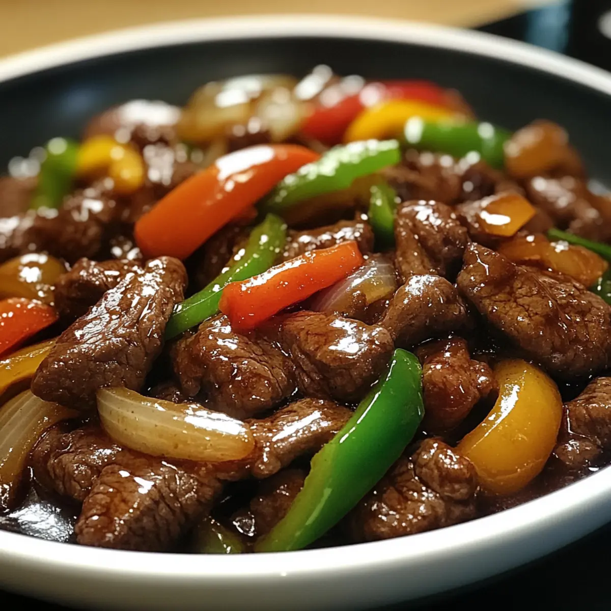 Chinesisches Pfeffersteak