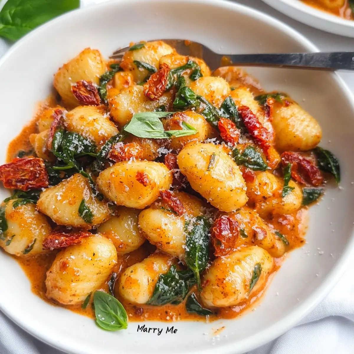 Cremige getrocknete Tomate