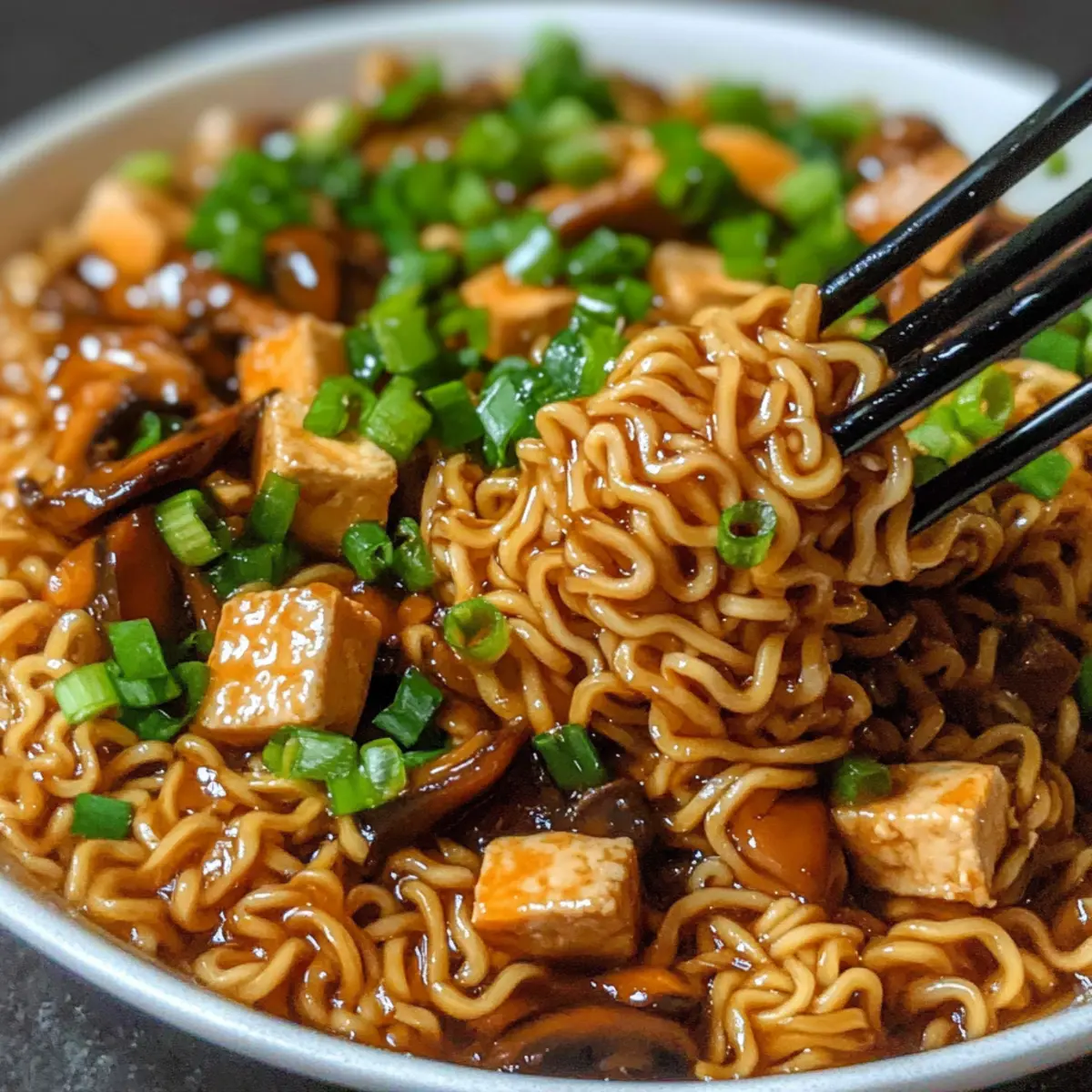 Easy Saucy Ramen Noodles ok0qic