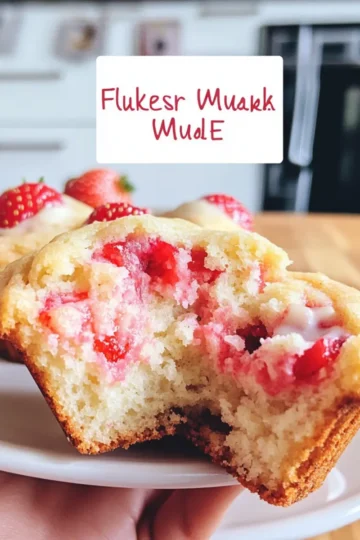 Erdbeer Muffins
