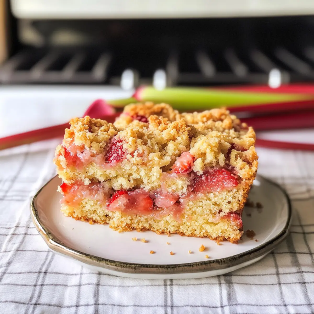 Erdbeer Rhabarber Kuchen gdaios