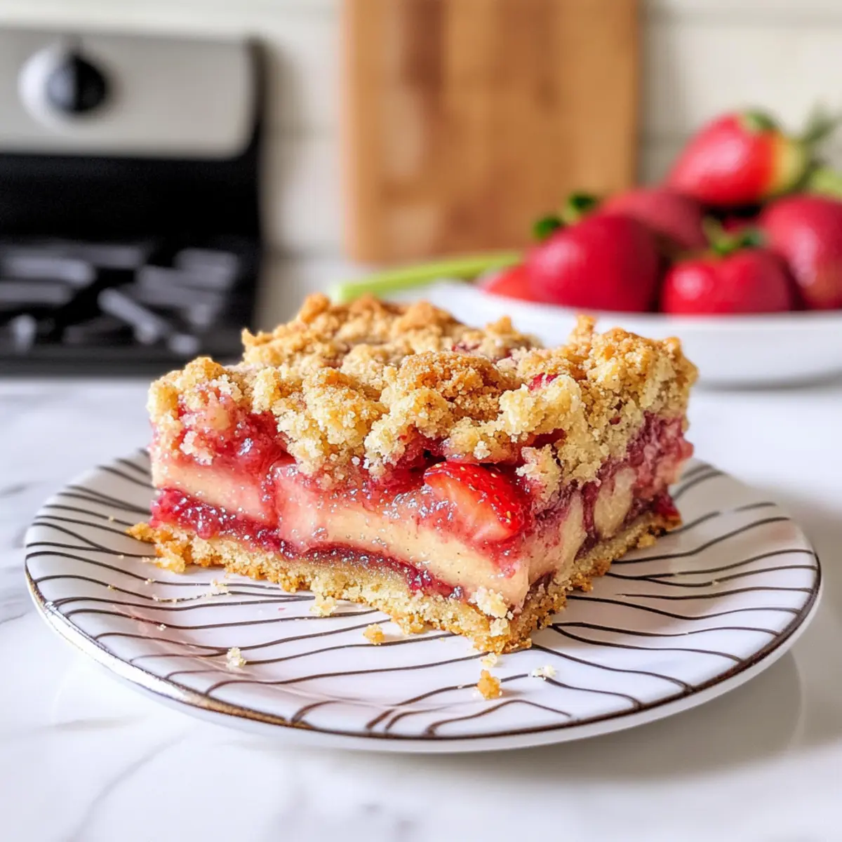 Erdbeer Rhabarber Kuchen