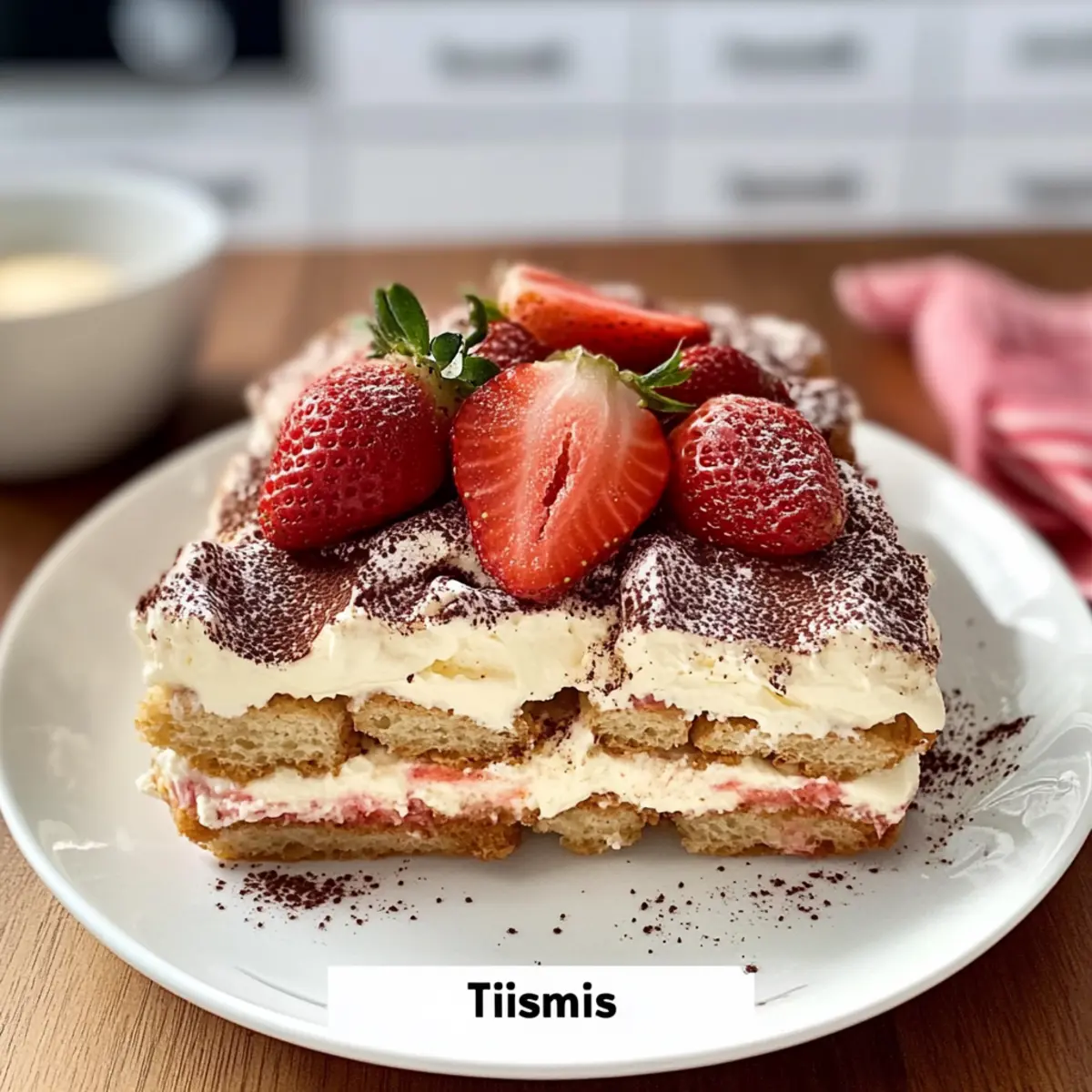 Erdbeer Tiramisu