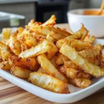 Erfrischender Kohlrabisalat mit Äpfeln und Dressing