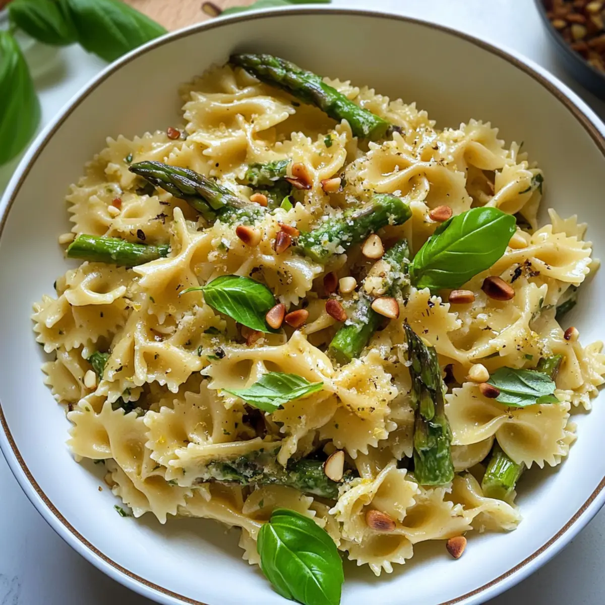 Pasta mit grA¼nem Spargel nrttc4