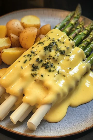 Spargel mit Sauce Hollandaise